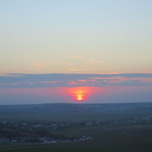 Sonnenuntergang in Nitra 