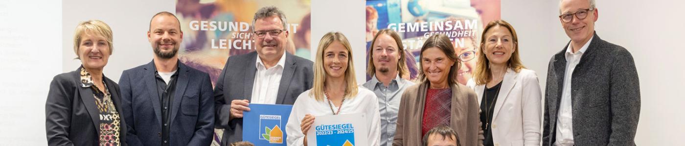 Gesunde Schule Verleihung