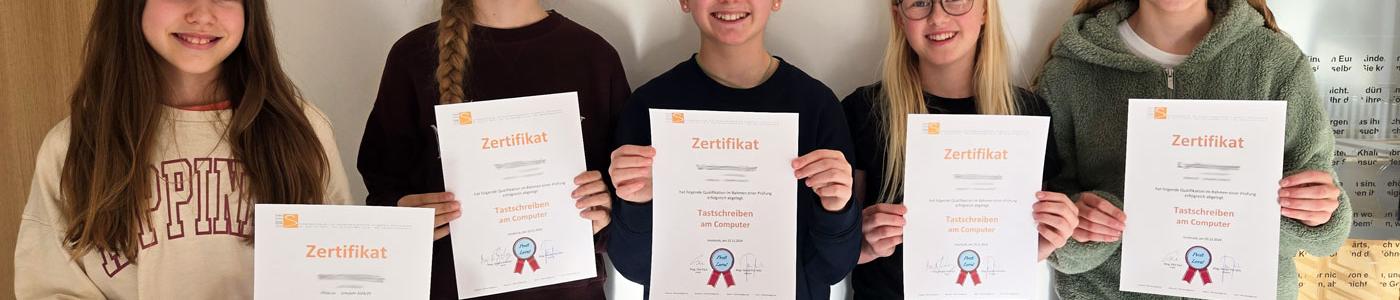 Tastschreibzertifikat