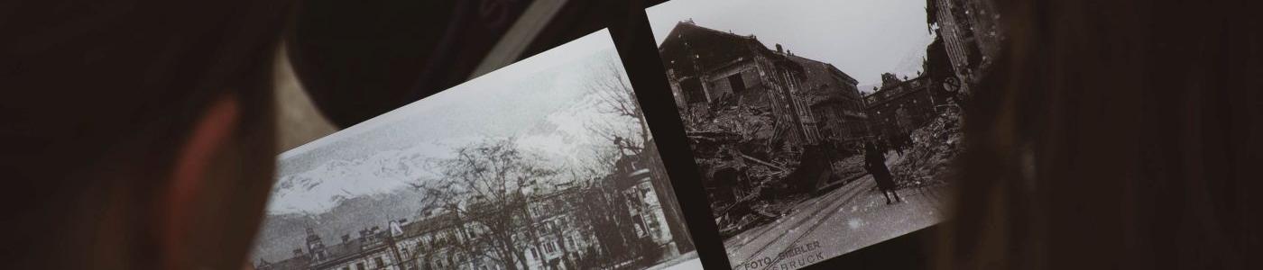 Alte Fotografien von Innsbruck