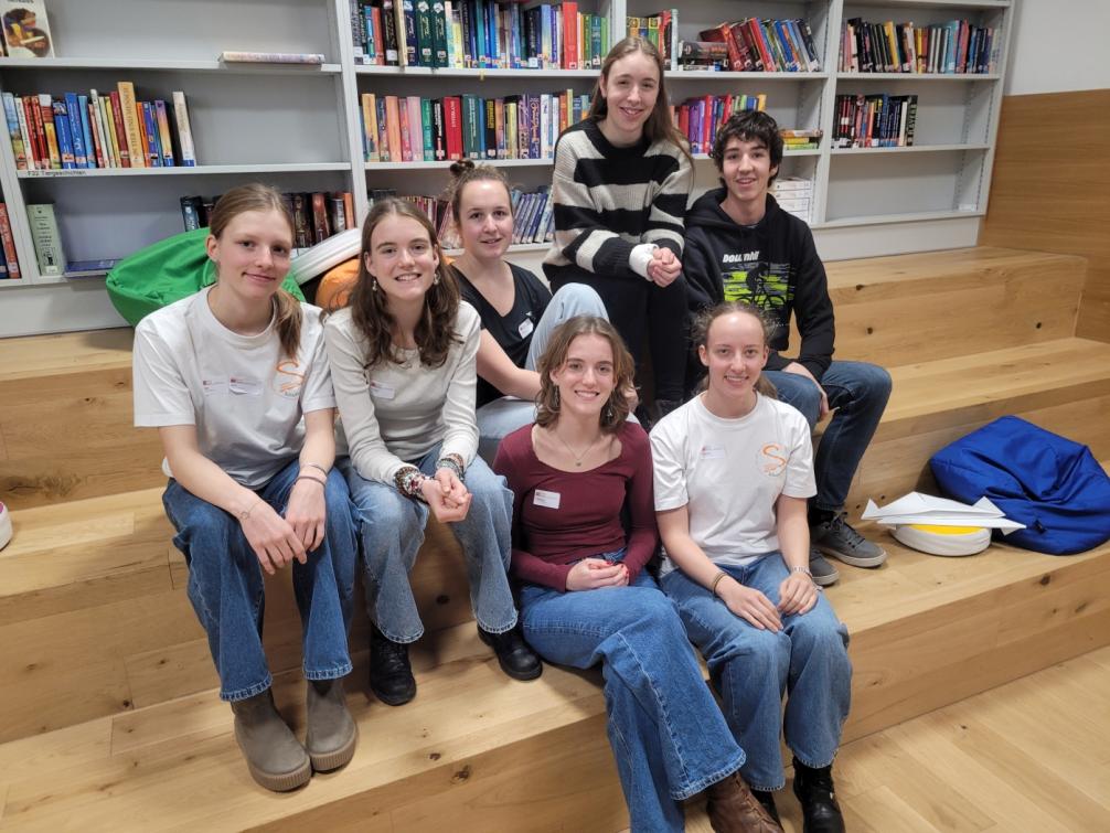 Eindruck von der Kinderbetreuung am Tag der offenen Tür in der Bibliothek