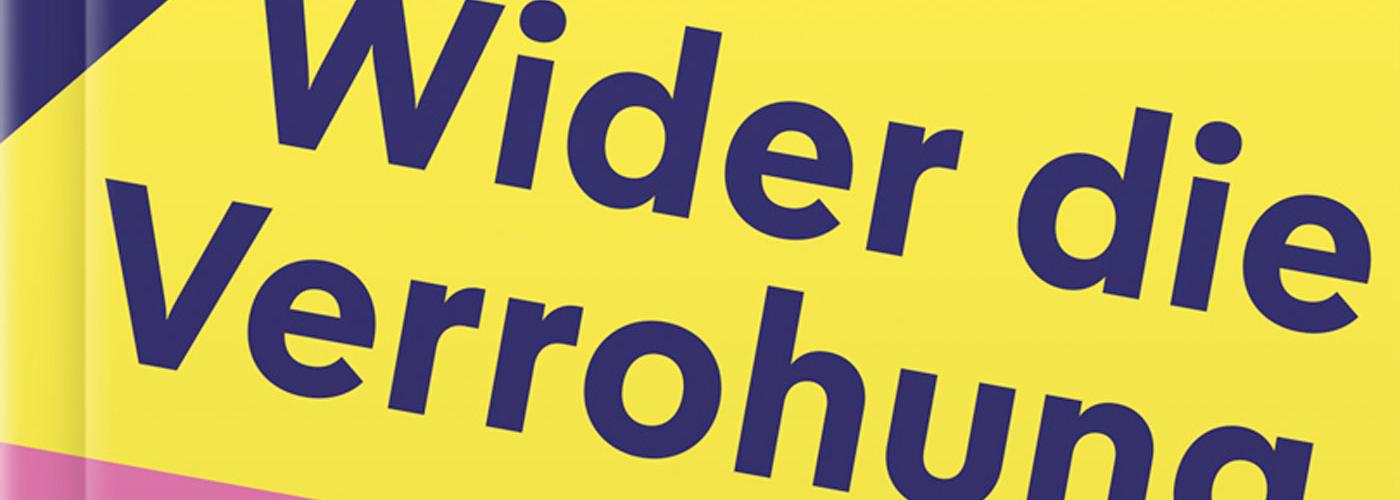 Buchcover Wider die Verrohung