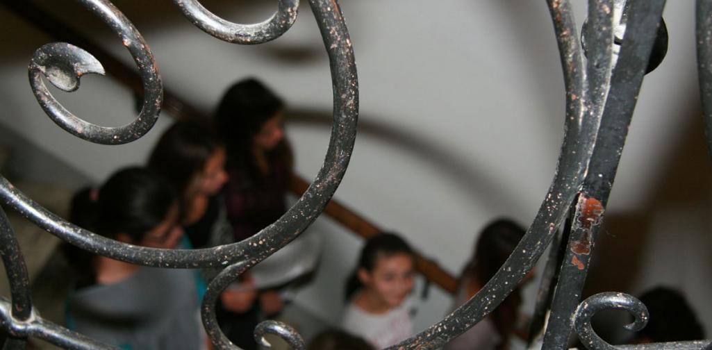 Schule_alt_2017_1 SillGym 2017 Stiege